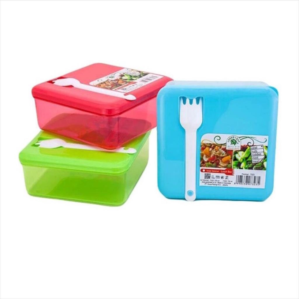 Green Leaf lunchbox /lunch box Tempat makan anak