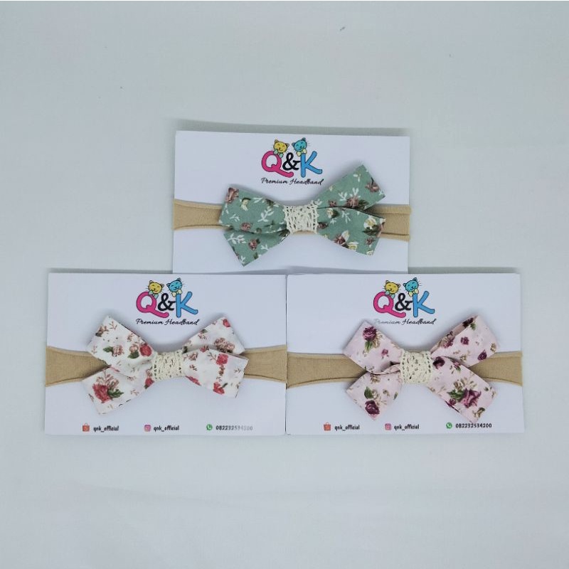 Q&amp;K double pita korea headband