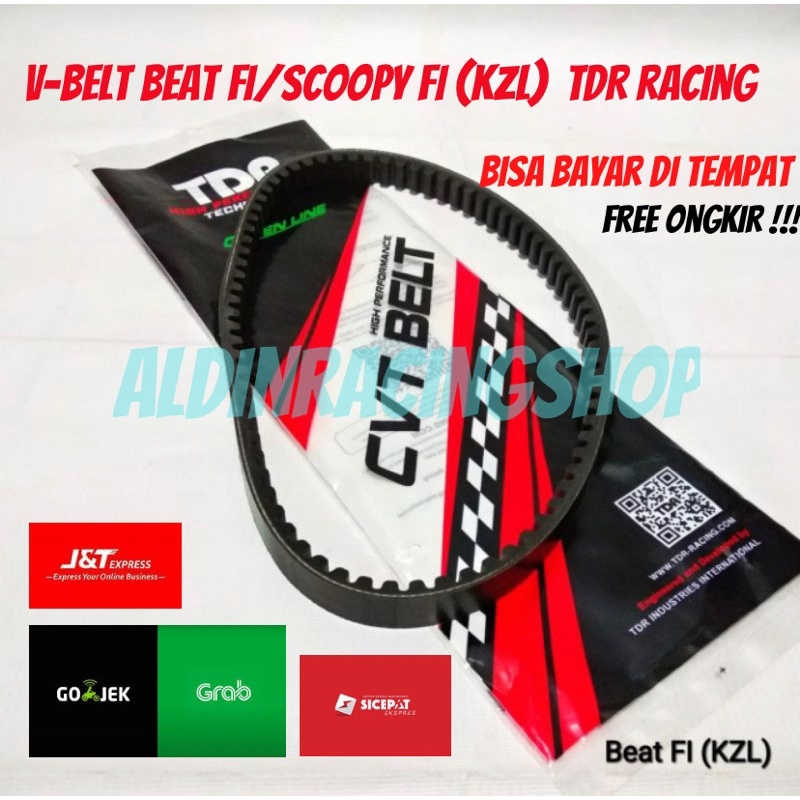 V-Belt Beat Fi KZL Vanbelt Beat FI Stater Kasar Penbelt Beat FI 2012-2014 TDR Racing