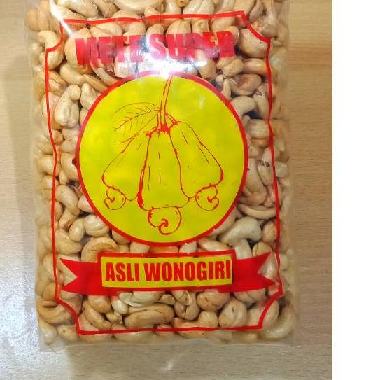 

Terbaru | KG4|Kacang Mete Mede matang grade super asli Wonogiri kemasan 1kg