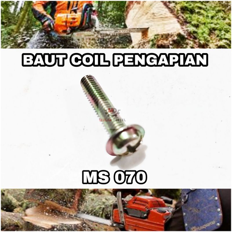 Baut Coil Cdi Pengapian Chainsaw Senso Besar 070 MS070
