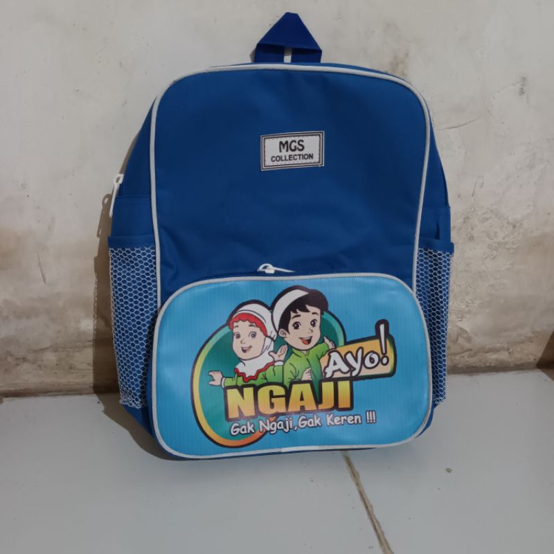 ( M G S) tas ransel ayo ngaji / tas ransel anak puad / tk/tas ransel mumer