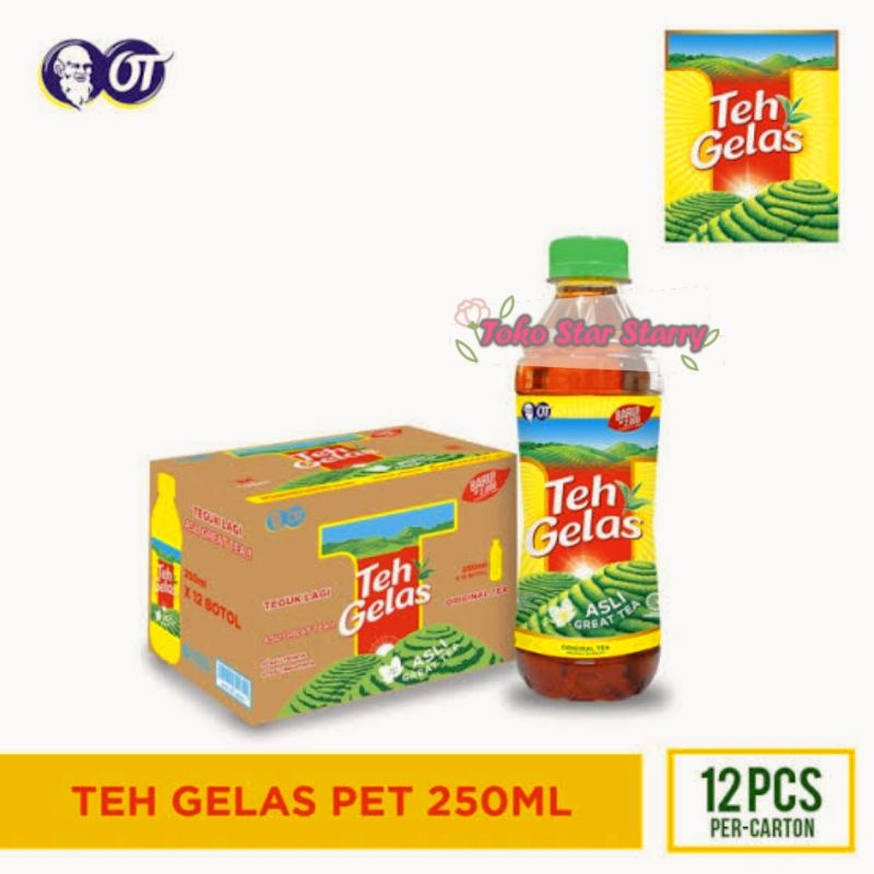 

Teh Gelas Botol 250 ml / 350 ml 1 Dus Isi 12 pcs / Teh Gelas Botol 350 ml 1 Dus Isi 12 pcs 250ml Minuman Teh Minum Viral Halal MUI