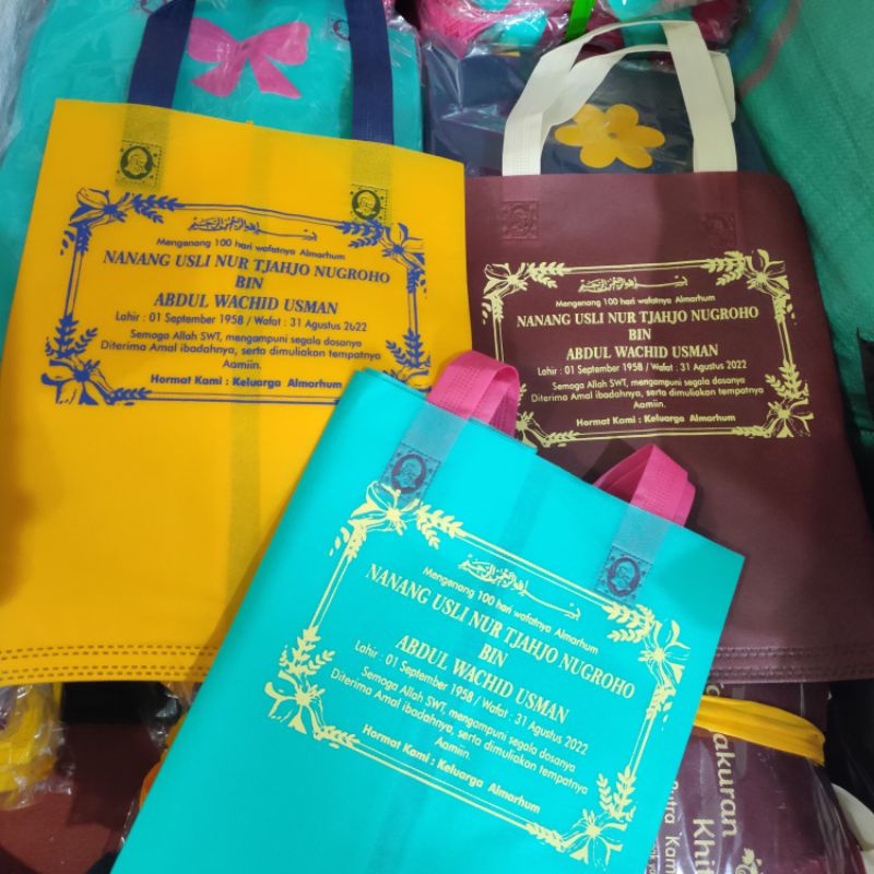 

biaya tambahan sablon saja