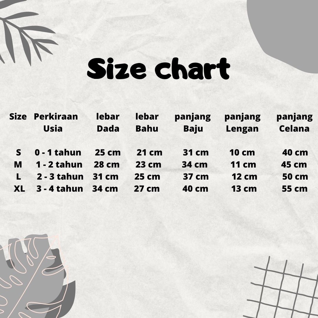 Baju Setelan anak - unisex Koala series - bahan katun lembut/ piyama anak 0-4 Tahun