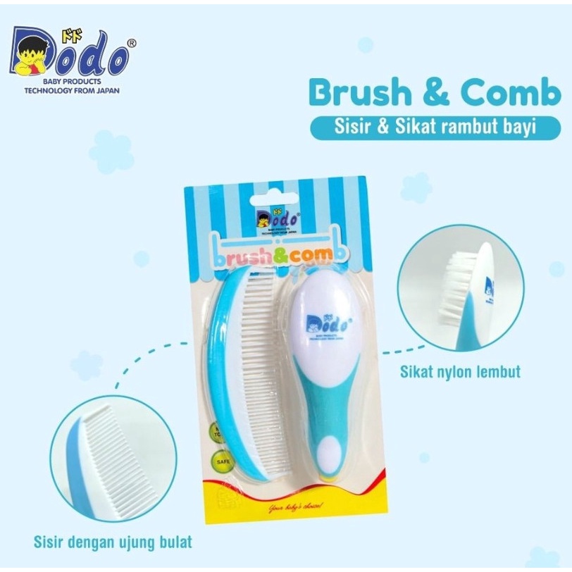Morinz DODO DAC-040 Sikat dan sisir rambut Bayi
