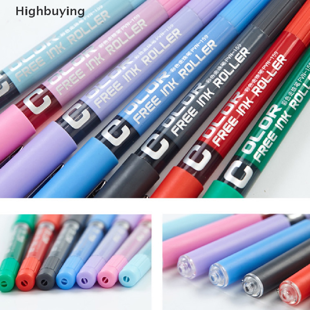 Hbid Type Gel Pulpen Lurus Cair Color Pen Water Stationery Kantor Glory