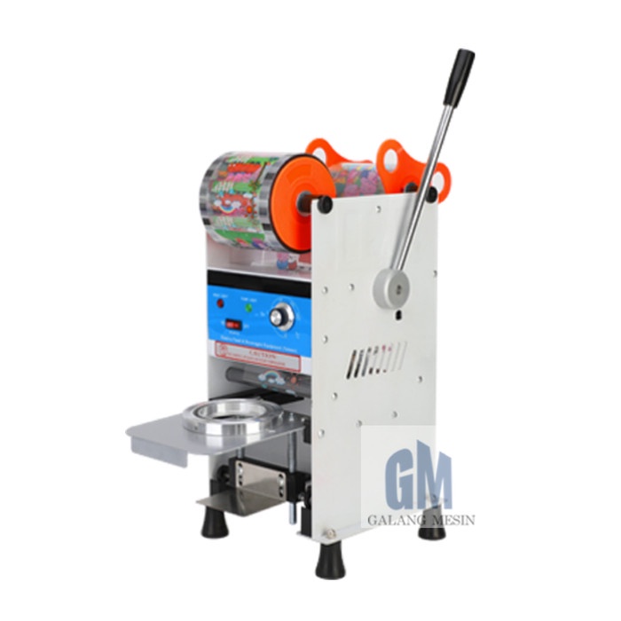 {{{{}}] Mesin Cup Sealer Kyodo Alat Press Gelas Plastik 12-22 Oz Jus Boba Teh