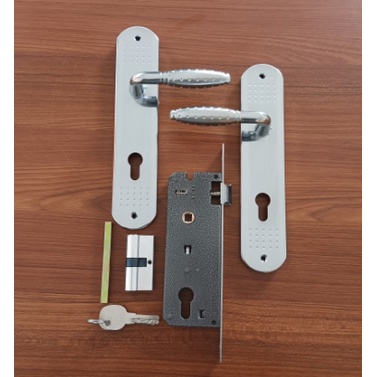 Kunci Pintu Besar Stainless Ganggang Jagung Muller Crome HSH 135