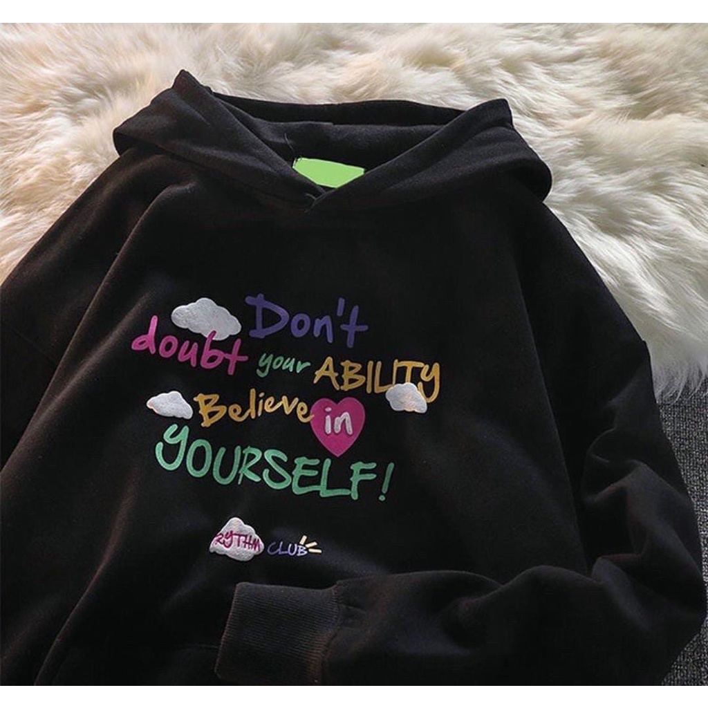 DONT DOUBT YOURSELF SWEATER HOODIE JUMPER (V1)