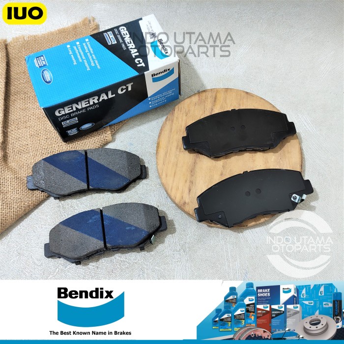 Kampas Rem CRV CR-V I-VTEC 2003-2006 BENDIX Brake Pad DB 1481 GCT