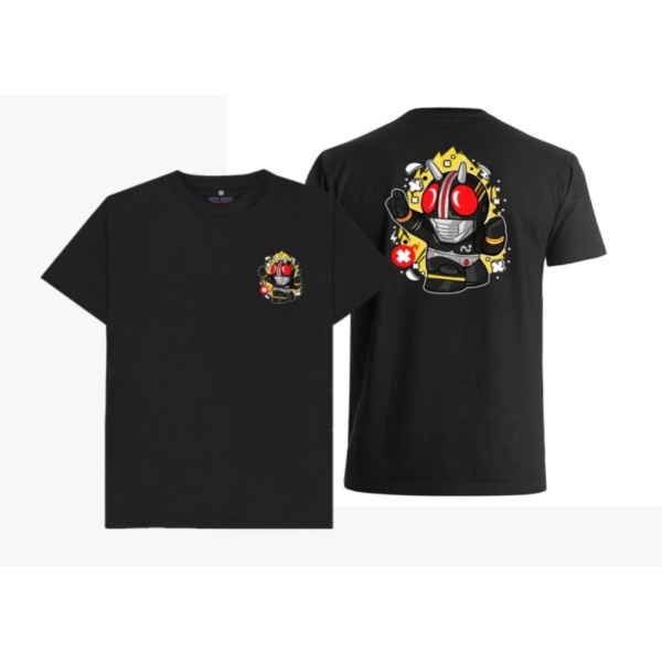 Chibi - Tetsuo Putih Diskon Hitam Kaos Baju Kurata Hitam S Black Kamen Jual Rider