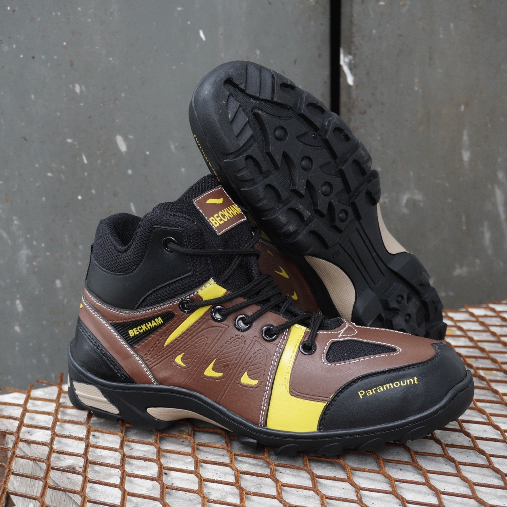 Sepatu Gunung Beckham Paramount | Sepatu Boot Hiking Outdoor | Sepatu Pria keren