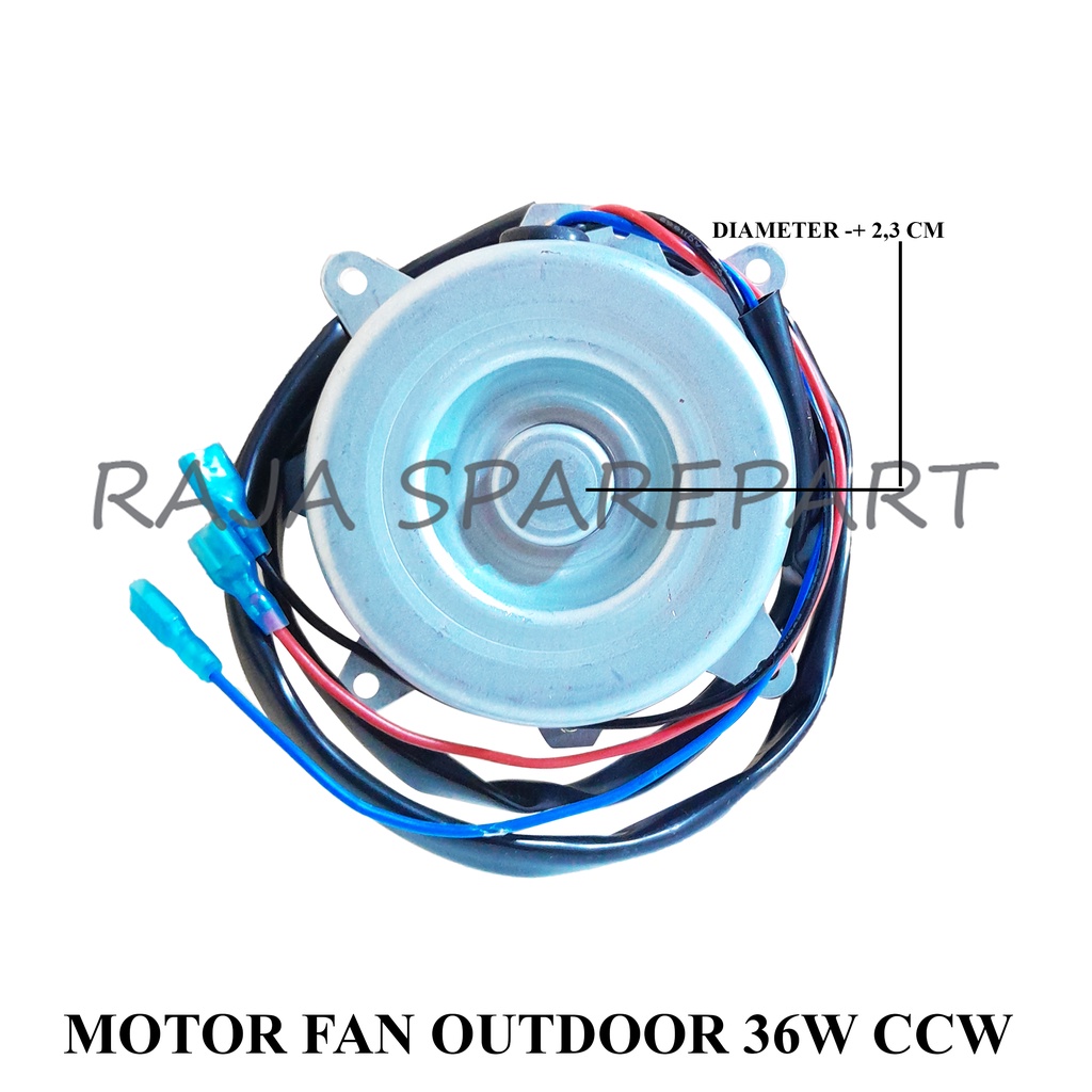 Motor Fan Outdoor AC 36 Watt CCW / Motor Kipas Outdoor AC 36Watt Rotari CCW