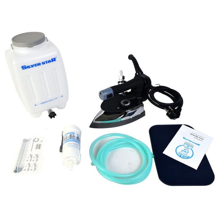 ✿ BISA COD✿ Setrika Uap Listrik Silver Star ES-300 Eunsung Korea untuk Laundry