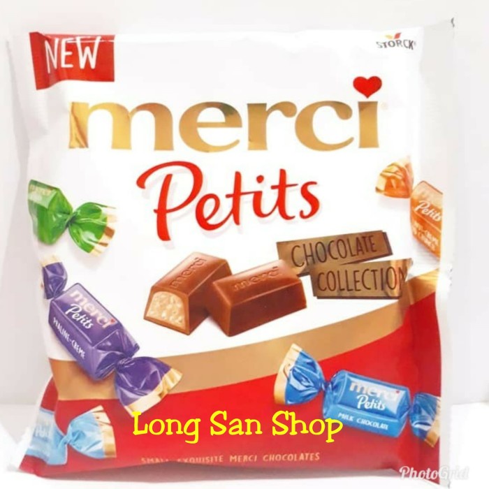 

PROMO! Merci Petits Assorted Chocolate Collection 125gr - Coklat Impor