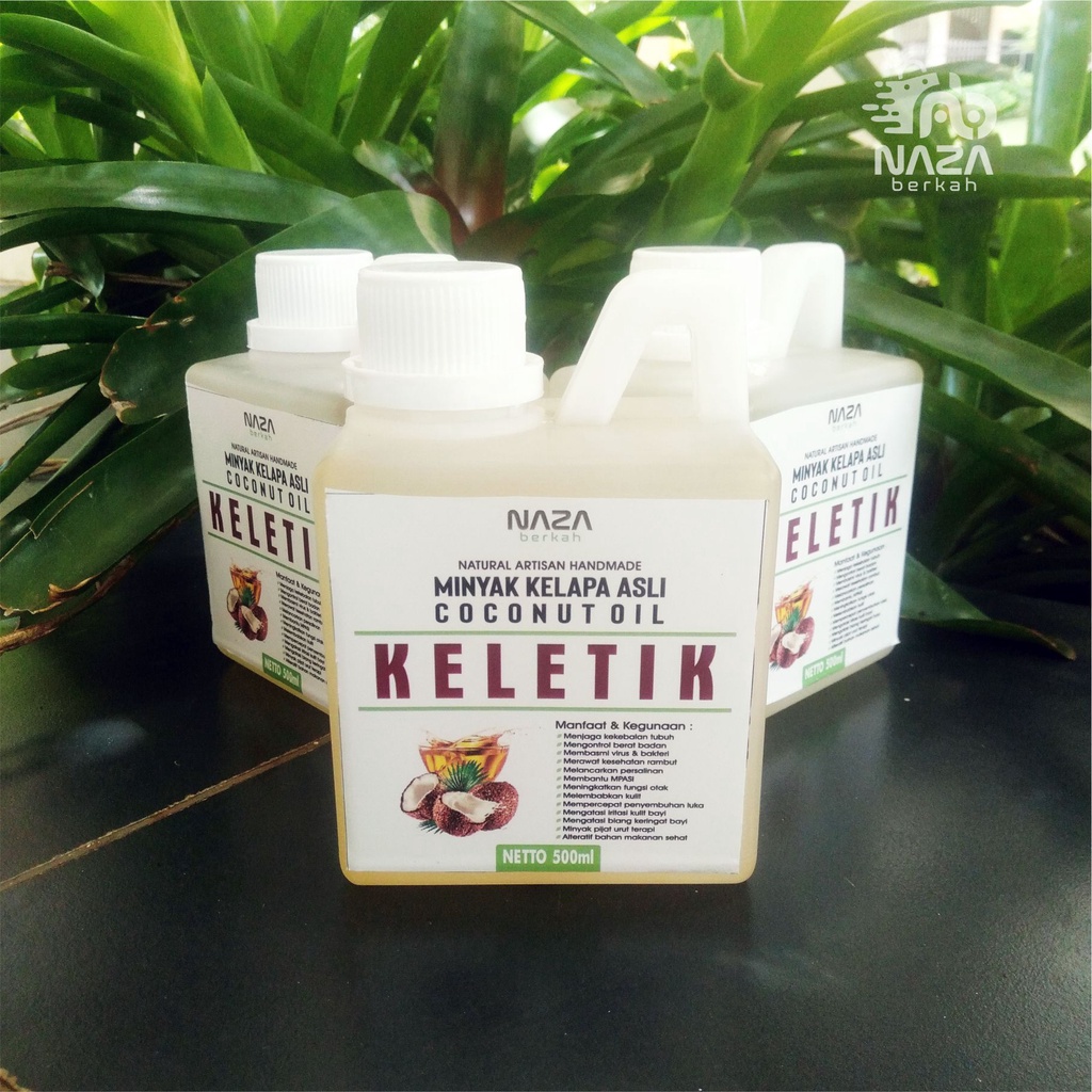 

Minyak Kelapa Murni 100% Asli / Minyak Keletik / Minyak Kletik / Minyak Klentik / Minyak Letik 500 ml / Minyak Lentik / Minyak Leutik / Coconut Oil - Untuk Rambut - Bayi - Mpasi - Bumil - Goreng - Urut