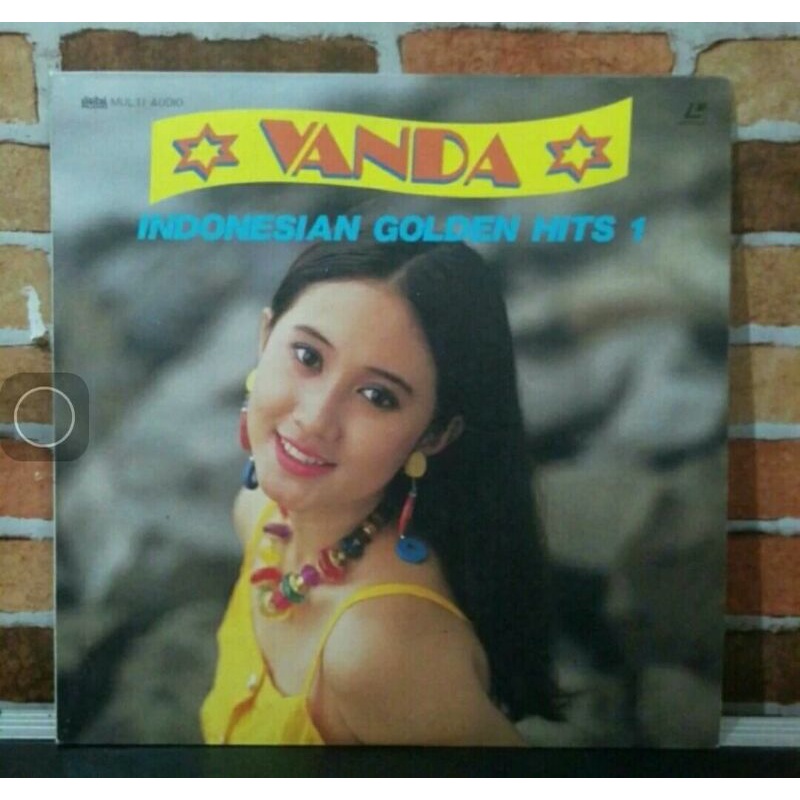 Kaset Laser disc Vanda Indonesian Golden Hits 1