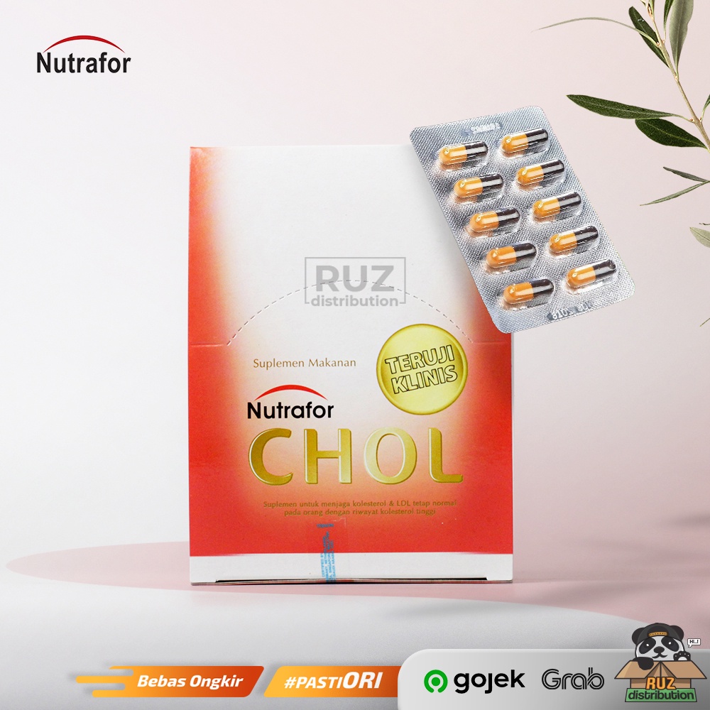 Nutrafor CHOL Suplemen Kolesterol &amp; LDL Lemak