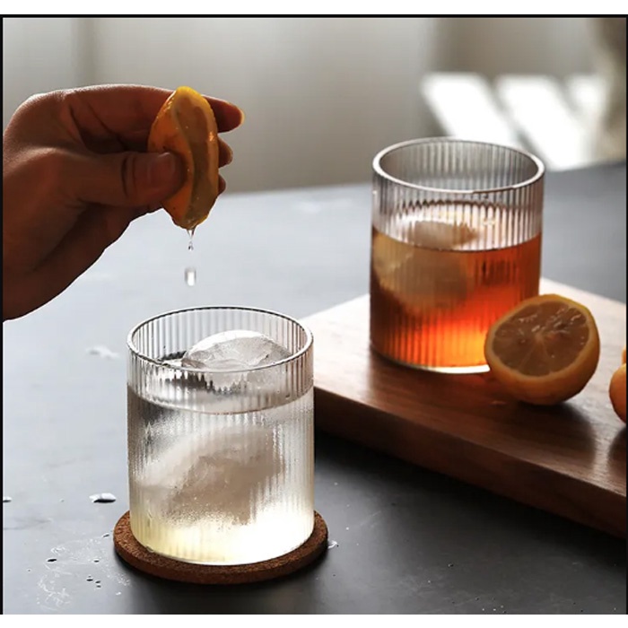 Naindo Gelas Kaca Mewah elit- wadah air- gelas minum