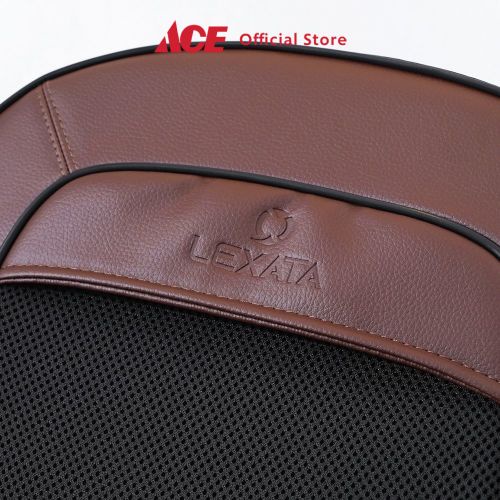 Ace Lexata Bantalan Kursi Pijat Shiatsu 3D 01 - Hitam/Cokelat Massage Seat Cushion Alat Pijat Duduk Electric Massager Alat Kesehatan-2