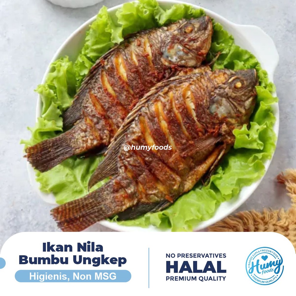 IKAN NILA FILLET UNGKEP higienis No MSG homemade