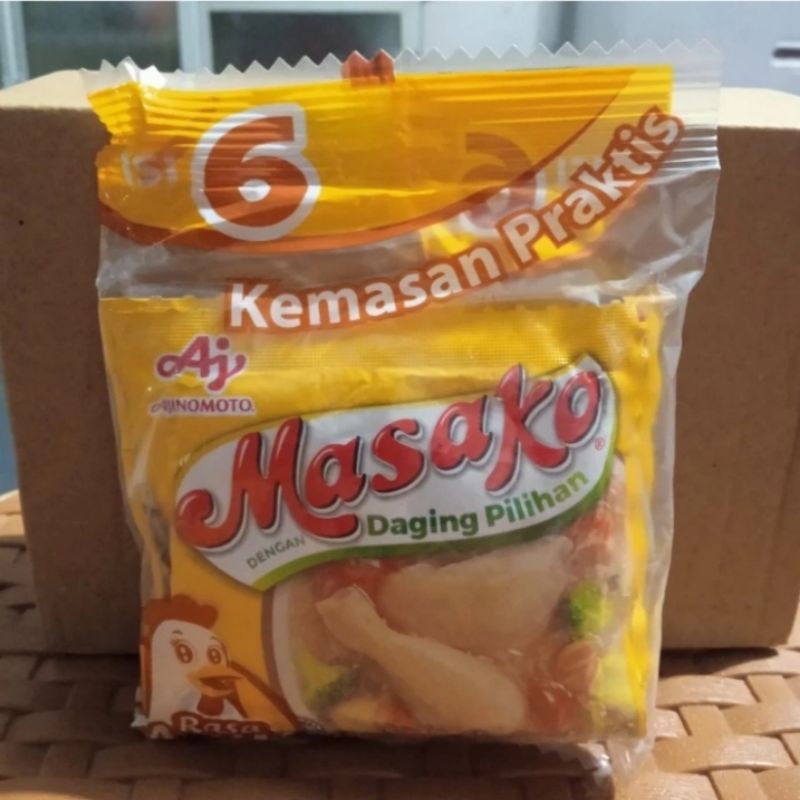

Masako Ayam 9gr isi 6