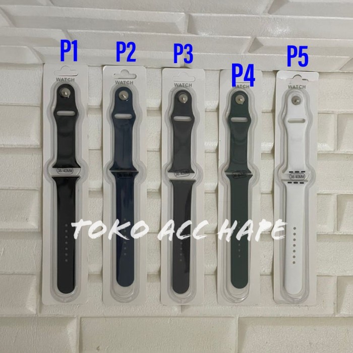 SMART WATCH STRAP MODEL POLOS BAND UKURAN 38/40/41 &amp; 42/44/45 TERMURAH