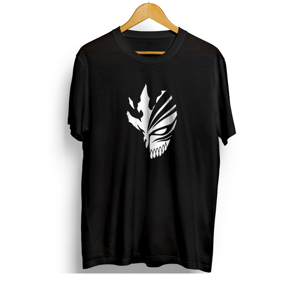 Baju Kaos Pria Distro Original Anime Bleach Mask Keren Premium Branded 100% Kekinian Aesthetic Wanit