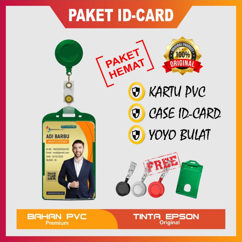 

[ PAKET HEMAT ] CETAK MEMBERCARD / KTA / KTM PVC DUA SISI CUSTOM MURAH BISA SATUAN