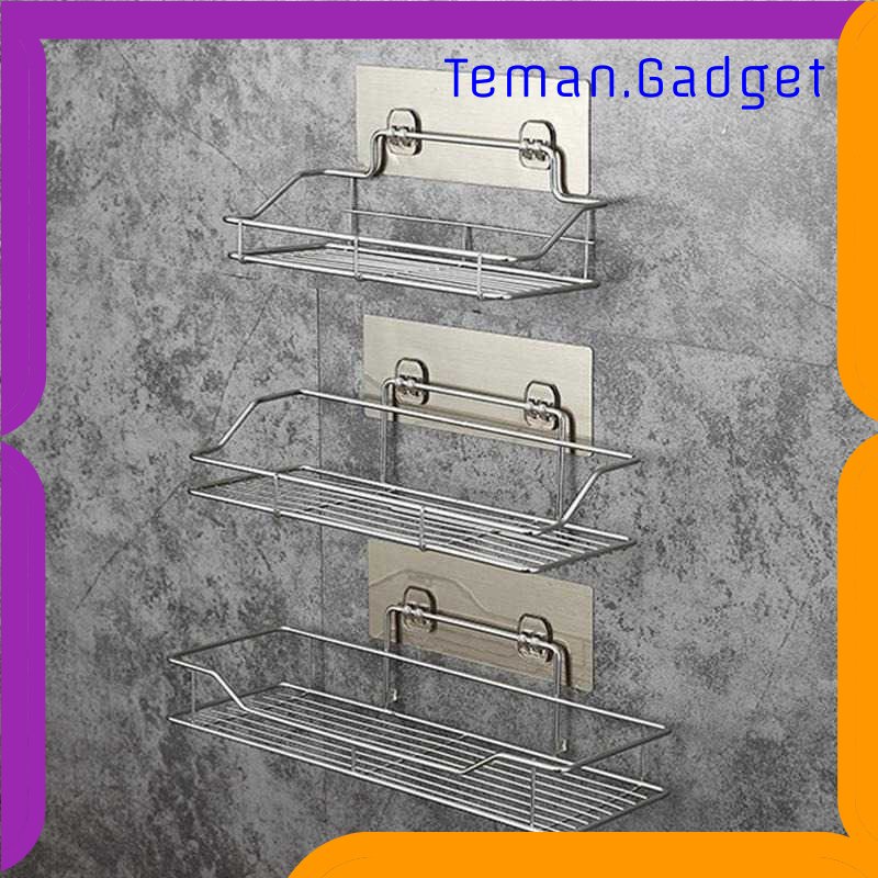 TG-RAK WAIIHA Rak Gantung Kamar Mandi Bathroom Organizer Rack Stainless Steel - W21