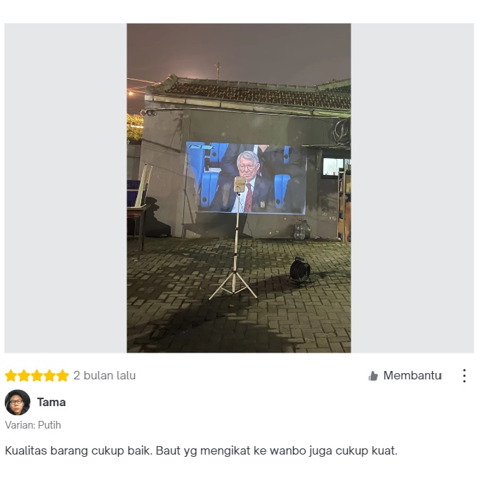 Wanbo Universal Proyektor Tripod Holder Projector Floor Stand Standing