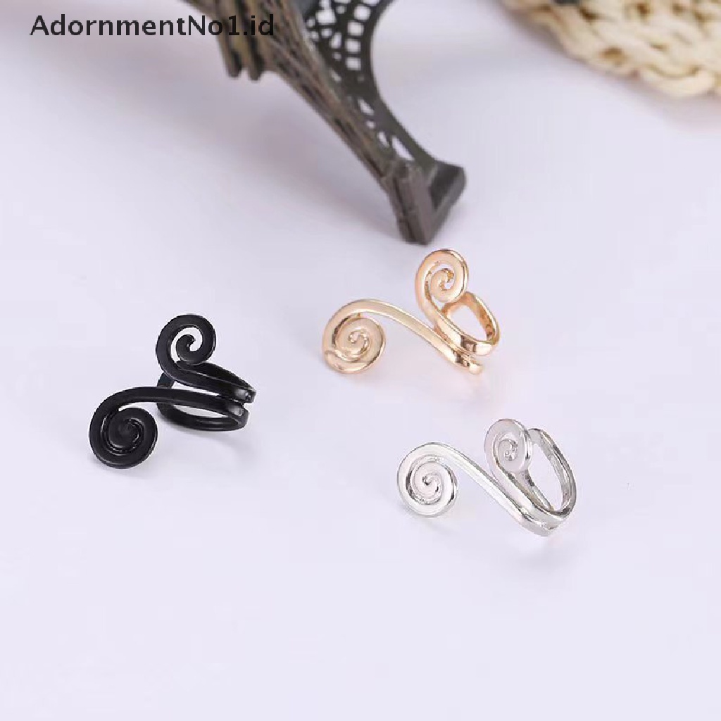 [AdornmentNo1] 1pasang Anting Mode Sederhana Yang Dipersonalisasi Monkey King Klip Telinga Akupresur Pelangsing Anting Non Acupressure Pelangsing Anting [ID]