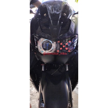 HEADLAMP / LAMPU DEPAN CUSTOM PROJIE BILED AES TURBO GEN2 F002 UX 1 UX 2 UX 3 dan TURBO TIR YAMAHA A