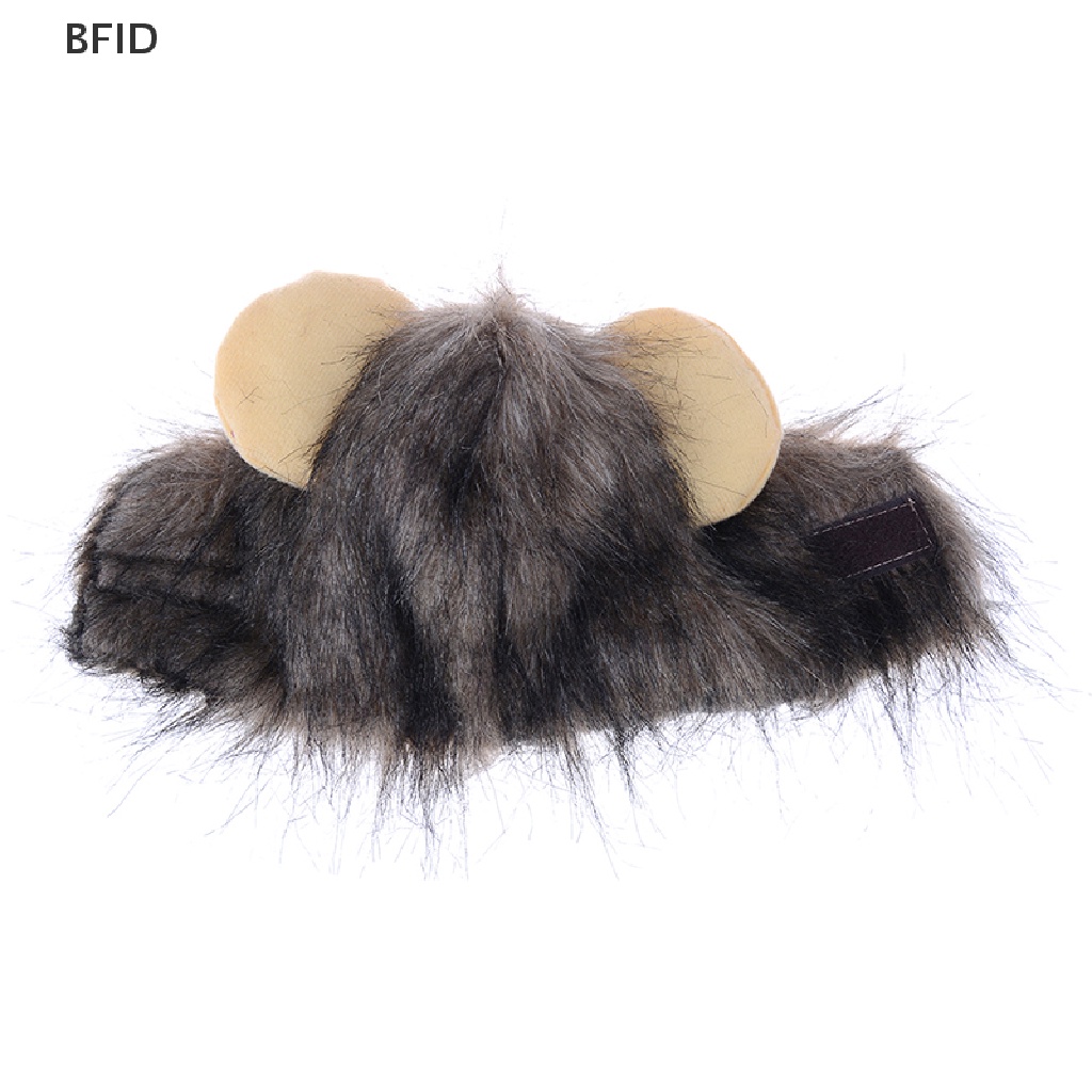 [BFID] Kostum Topi Anjing Peliharaan lion mane wig Untuk Kucing halloween dress up Dengan Telinga  [ID] Baju Kaos Distro Pria Wanita Lengan Panjang [ID]