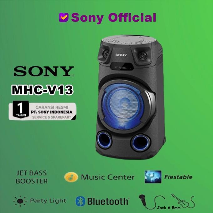 Sony MHC-V13 High Power Audio Speaker System with Bluetooth V 13