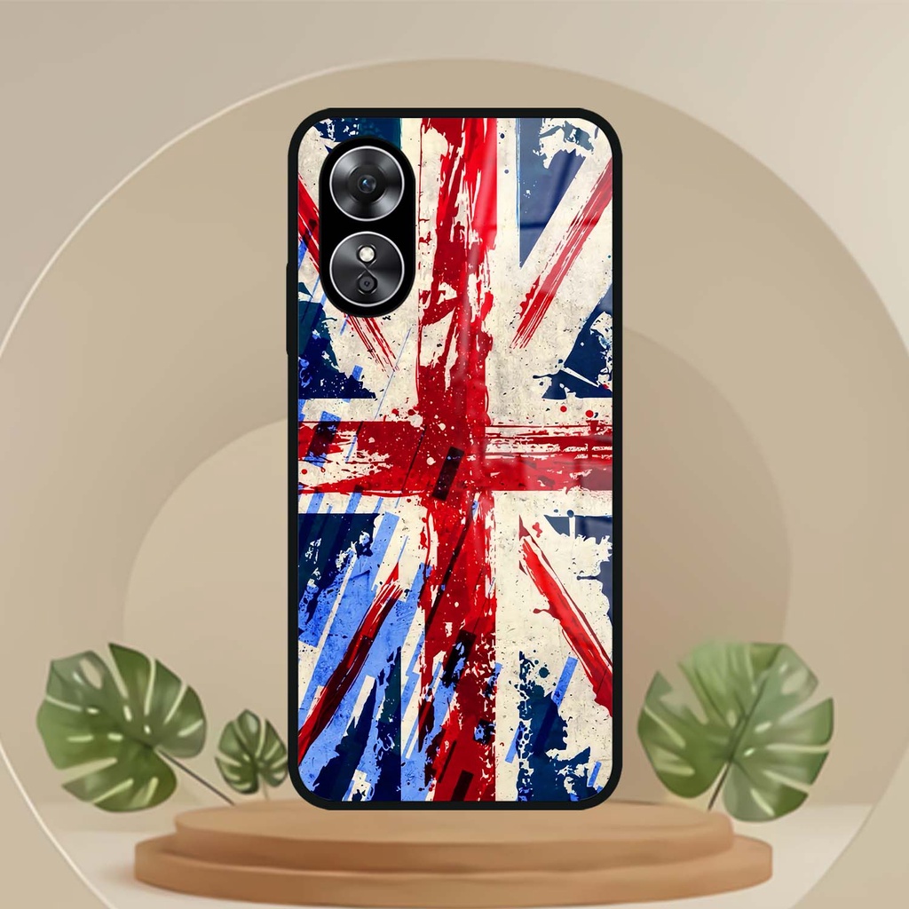 (SV63) Case Kilau Oppo A17 | A17 | Casing Hp Oppo | Pelindung Smartphone | Motif Art Aesthetic Seven