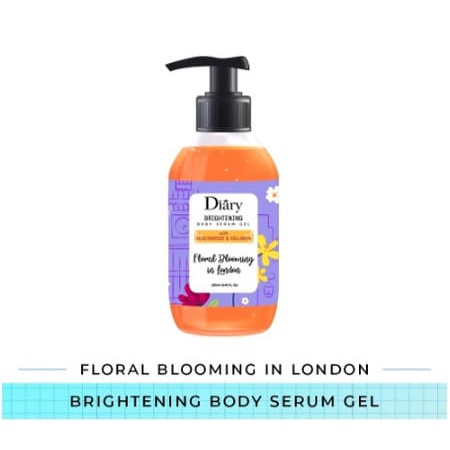 DIARY BRIGHTENING BODY SERUM GEL 250ML