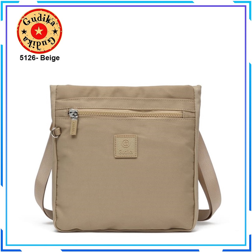 BIG PROMO GUDIKA 5126 - Tas Selempang Wanita Kekinian Import Original Terbaru  Bahan Nilon Waterproof Anti Air Sling Bag Premium Korea bisa muat banyak barang banyak slot kocek terlaris - tas wanita - tas cewek - tas kerja - tas kondangan - tas gudika