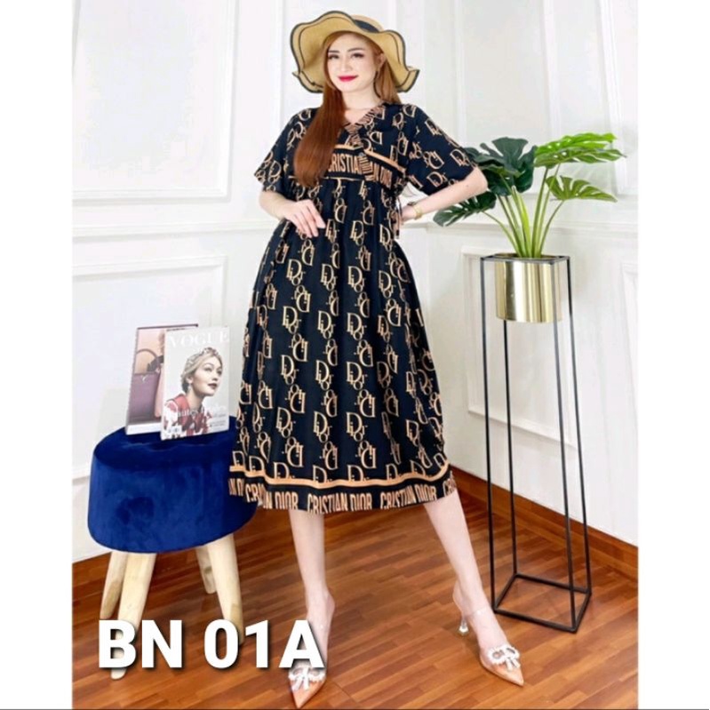 KIMONO DASTER BUSUI MODEL KANCING DEPAN DRESS BAJU TIDUR BAHAN RAYON ADEM