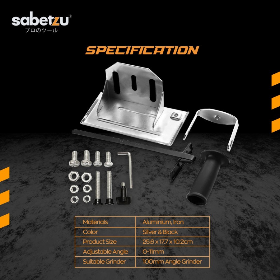 Stand Dudukan Mesin Gerinda Circular Saw 4&quot; Inch Adaptor Stand Holder