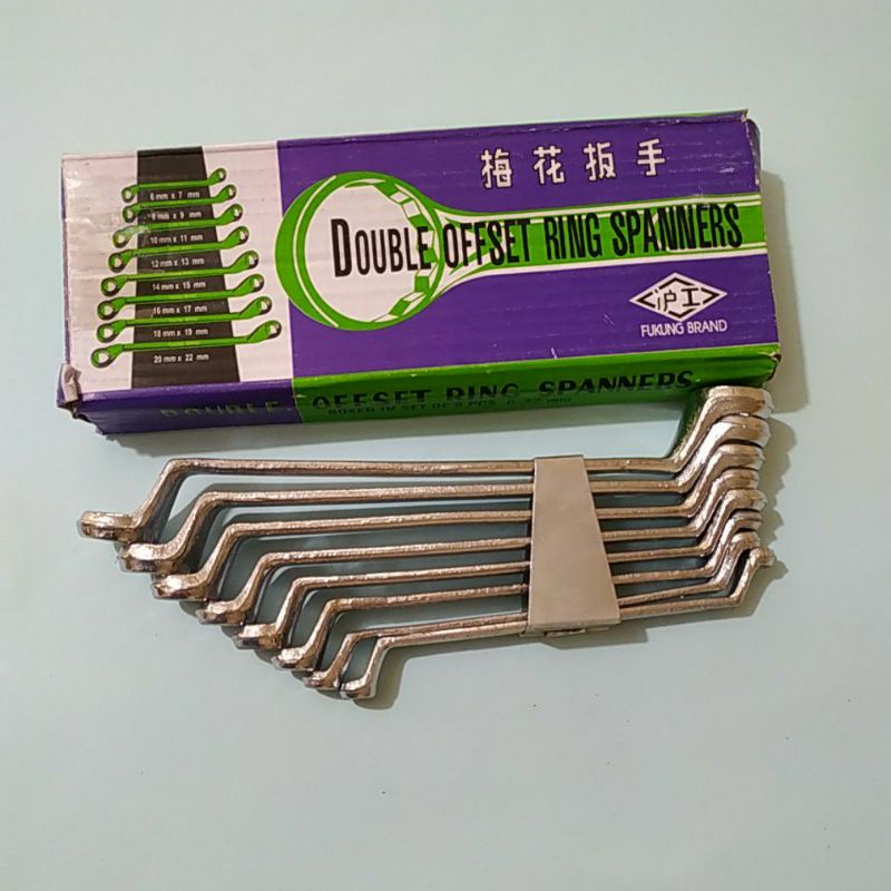 kunci Ring set 8 pc. harga per set