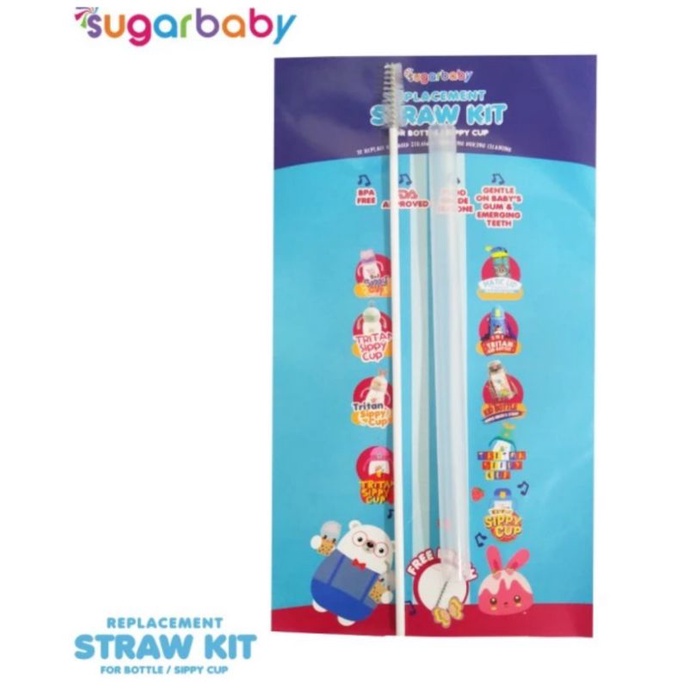 Sugarbaby replacement Straw tritan kid bottle 500ml / Sedotan bawah pengganti Botol Sugar baby TKBML500 straw and spout replacement