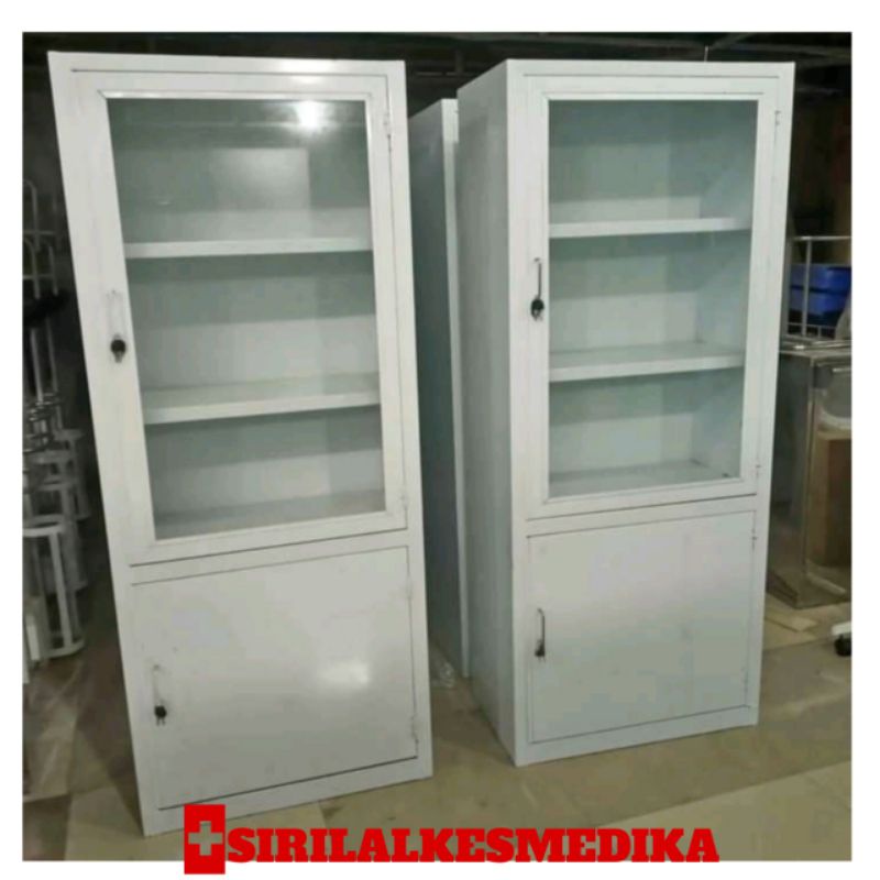 Lemari obat 1 pintu besi/Lemari obat