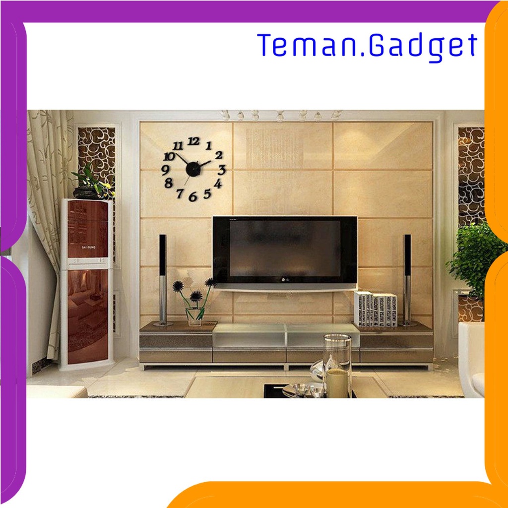 TG-PJM Taffware Jam Dinding DIY Giant Wall Clock Quartz 30-50cm - DIY-03
