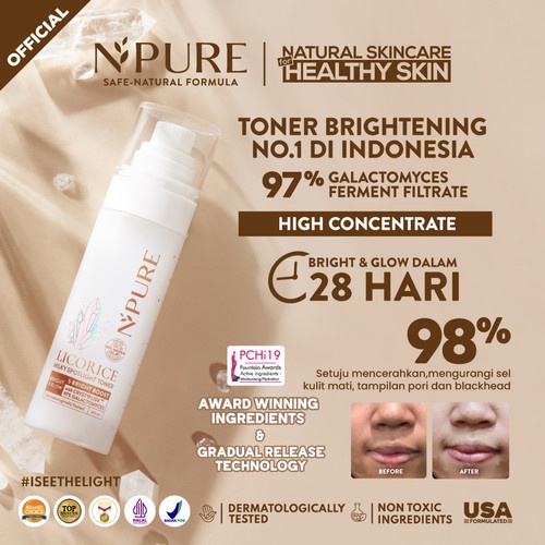 N'PURE LICORICE MILKY SPOTLIGHT TONER