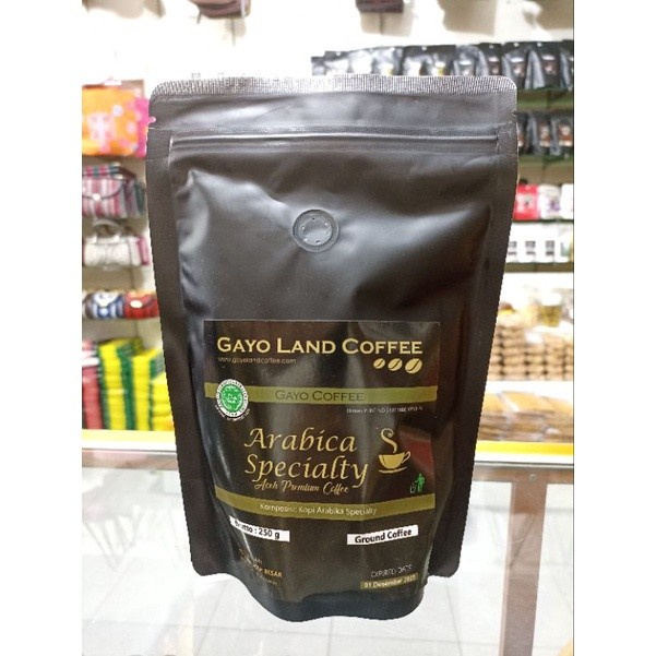 

Kopi gayo Arabika specialty Gayoland Coffee 250gr