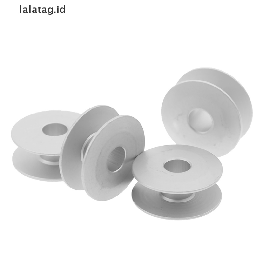 [lalatag] 10pcs Bobbins Aluminium Industri 21mm Untuk Alat Mesin Jahit Singer Brother [ID]