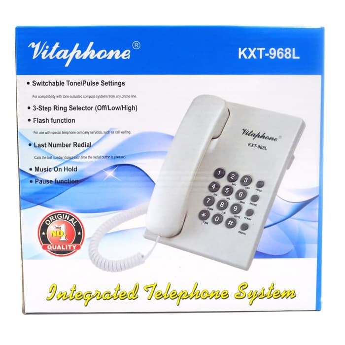 Telepon / Telephone Vitaphone KXT-968L