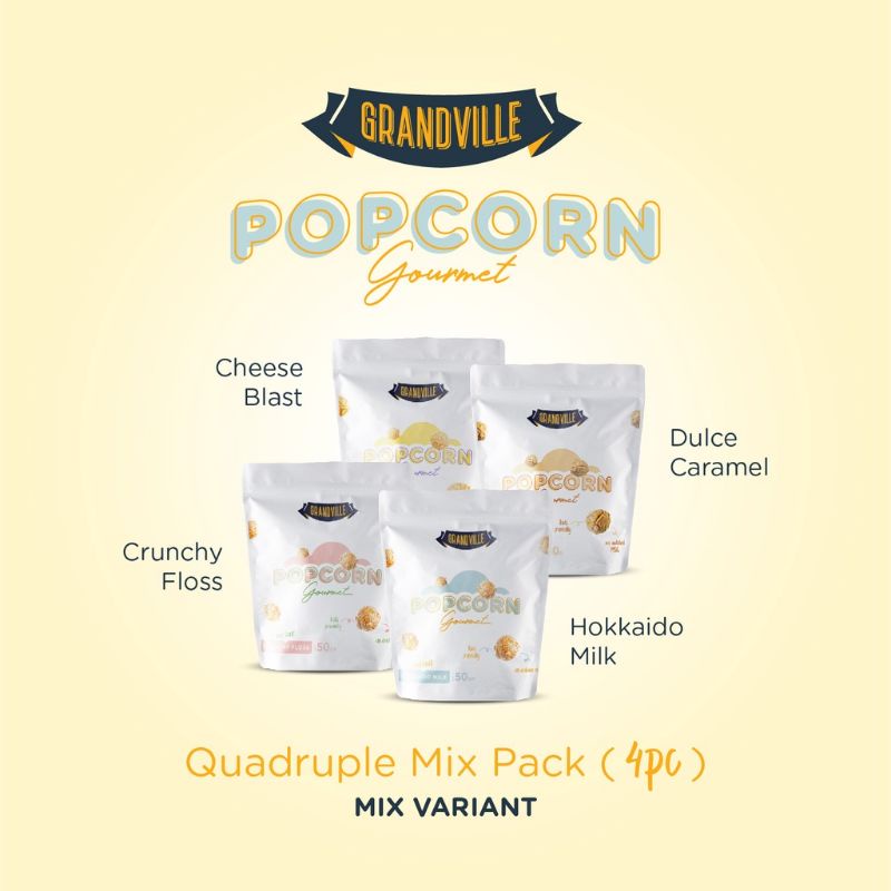 

Grandville Gourmet Crunchy Popcorn